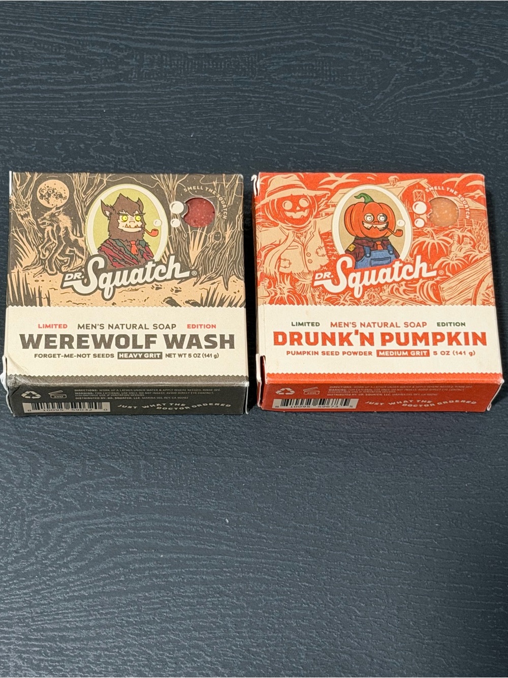 Dr. Squatch Halloween Soap Bars Set of 2